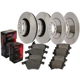 Purchase Top-Quality CENTRIC PARTS - 903.66030 - Front and Rear Disc Brake Kit pa2