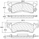 Purchase Top-Quality Ensemble de disque de frein avant by CENTRIC PARTS - 908.68001 pa11