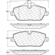 Purchase Top-Quality Ensemble de disque de frein avant by CENTRIC PARTS - 909.34100 pa9