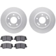 Purchase Top-Quality DYNAMIC FRICTION COMPANY - 4302-03051 - Front Disc Brake Kit pa1