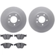 Purchase Top-Quality DYNAMIC FRICTION COMPANY - 4302-31060 - Front Disc Brake Kit pa1