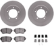 Purchase Top-Quality DYNAMIC FRICTION COMPANY - 4312-01008 - Front Disc Brake Kit pa2