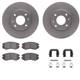 Purchase Top-Quality DYNAMIC FRICTION COMPANY - 4312-03011 - Front Disc Brake Kit pa5