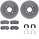 Purchase Top-Quality DYNAMIC FRICTION COMPANY - 4312-03012 - Front Disc Brake Kit pa1