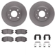Purchase Top-Quality DYNAMIC FRICTION COMPANY - 4312-03012 - Front Disc Brake Kit pa4