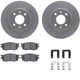Purchase Top-Quality DYNAMIC FRICTION COMPANY - 4312-03019 - Front Disc Brake Kit pa1