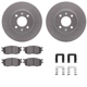 Purchase Top-Quality DYNAMIC FRICTION COMPANY - 4312-03019 - Front Disc Brake Kit pa5