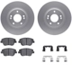 Purchase Top-Quality DYNAMIC FRICTION COMPANY - 4312-03048 - Front Disc Brake Kit pa1