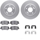 Purchase Top-Quality DYNAMIC FRICTION COMPANY - 4312-03052 - Front Disc Brake Kit pa1