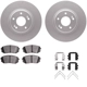 Purchase Top-Quality DYNAMIC FRICTION COMPANY - 4312-03074 - Front Disc Brake Kit pa5