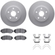 Purchase Top-Quality DYNAMIC FRICTION COMPANY - 4312-13034 - Front Disc Brake Kit pa1