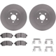 Purchase Top-Quality Front Disc Brake Kit by DYNAMIC FRICTION COMPANY - 4312-13039 pa2