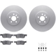 Purchase Top-Quality DYNAMIC FRICTION COMPANY - 4312-20018 - Front Disc Brake Kit pa1