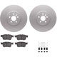 Purchase Top-Quality DYNAMIC FRICTION COMPANY - 4312-20020 - Front Disc Brake Kit pa5