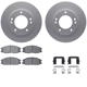Purchase Top-Quality DYNAMIC FRICTION COMPANY - 4312-21005 - Front Disc Brake Kit pa1