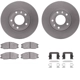 Purchase Top-Quality DYNAMIC FRICTION COMPANY - 4312-21006 - Front Disc Brake Kit pa3