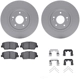 Purchase Top-Quality DYNAMIC FRICTION COMPANY - 4312-21029 - Front Disc Brake Kit pa1