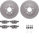 Purchase Top-Quality DYNAMIC FRICTION COMPANY - 4312-27014 - Front Disc Brake Kit pa4