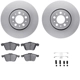 Purchase Top-Quality DYNAMIC FRICTION COMPANY - 4312-27019 - Front Disc Brake Kit pa1