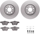 Purchase Top-Quality DYNAMIC FRICTION COMPANY - 4312-27019 - Front Disc Brake Kit pa4