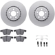 Purchase Top-Quality DYNAMIC FRICTION COMPANY - 4312-27022 - Front Disc Brake Kit pa1