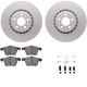 Purchase Top-Quality DYNAMIC FRICTION COMPANY - 4312-27022 - Front Disc Brake Kit pa2