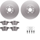Purchase Top-Quality Front Disc Brake Kit by DYNAMIC FRICTION COMPANY - 4312-27024 pa1