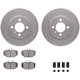 Purchase Top-Quality DYNAMIC FRICTION COMPANY - 4312-31006 - Front Disc Brake Kit pa5