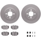 Purchase Top-Quality DYNAMIC FRICTION COMPANY - 4312-31007 - Front Disc Brake Kit pa3