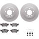 Purchase Top-Quality DYNAMIC FRICTION COMPANY - 4312-31010 - Front Disc Brake Kit pa4