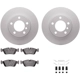 Purchase Top-Quality DYNAMIC FRICTION COMPANY - 4312-31011 - Front Disc Brake Kit pa3