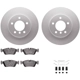 Purchase Top-Quality DYNAMIC FRICTION COMPANY - 4312-31012 - Front Disc Brake Kit pa5