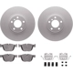 Purchase Top-Quality Front Disc Brake Kit by DYNAMIC FRICTION COMPANY - 4312-31064 pa2