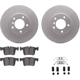 Purchase Top-Quality DYNAMIC FRICTION COMPANY - 4312-31081 - Front Disc Brake Kit pa5