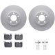 Purchase Top-Quality DYNAMIC FRICTION COMPANY - 4312-31084 - Front Disc Brake Kit pa1
