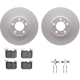 Purchase Top-Quality DYNAMIC FRICTION COMPANY - 4312-31084 - Front Disc Brake Kit pa2
