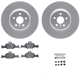 Purchase Top-Quality DYNAMIC FRICTION COMPANY - 4312-31097 - Front Disc Brake Kit pa1