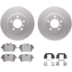 Purchase Top-Quality DYNAMIC FRICTION COMPANY - 4312-32005 - Front Disc Brake Kit pa3