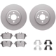 Purchase Top-Quality DYNAMIC FRICTION COMPANY - 4312-32007 - Front Disc Brake Kit pa4