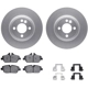 Purchase Top-Quality DYNAMIC FRICTION COMPANY - 4312-32011 - Front Disc Brake Kit pa1
