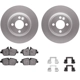 Purchase Top-Quality DYNAMIC FRICTION COMPANY - 4312-32011 - Front Disc Brake Kit pa5