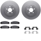 Purchase Top-Quality DYNAMIC FRICTION COMPANY - 4312-39020 - Front Disc Brake Kit pa1