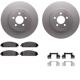 Purchase Top-Quality DYNAMIC FRICTION COMPANY - 4312-39020 - Front Disc Brake Kit pa5