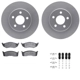 Purchase Top-Quality DYNAMIC FRICTION COMPANY - 4312-40011 - Front Disc Brake Kit pa1
