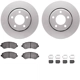 Purchase Top-Quality DYNAMIC FRICTION COMPANY - 4312-40025 - Front Disc Brake Kit pa5