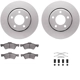 Purchase Top-Quality DYNAMIC FRICTION COMPANY - 4312-40026 - Front Disc Brake Kit pa2