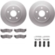 Purchase Top-Quality DYNAMIC FRICTION COMPANY - 4312-40028 - Front Disc Brake Kit pa5