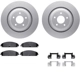 Purchase Top-Quality DYNAMIC FRICTION COMPANY - 4312-40034 - Front Disc Brake Kit pa1