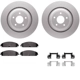 Purchase Top-Quality DYNAMIC FRICTION COMPANY - 4312-40034 - Front Disc Brake Kit pa2