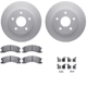 Purchase Top-Quality DYNAMIC FRICTION COMPANY - 4312-42008 - Front Disc Brake Kit pa1